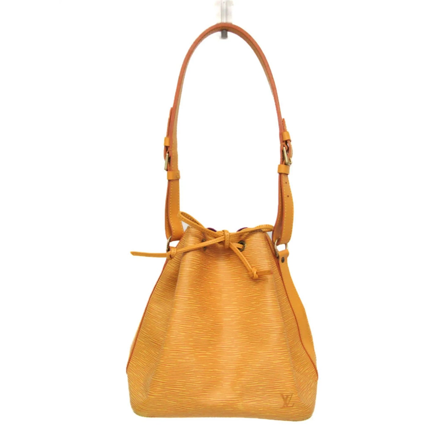 Louis Vuitton Petit Noe Epi Leather, Yellow, Leather, Shoulder Bag