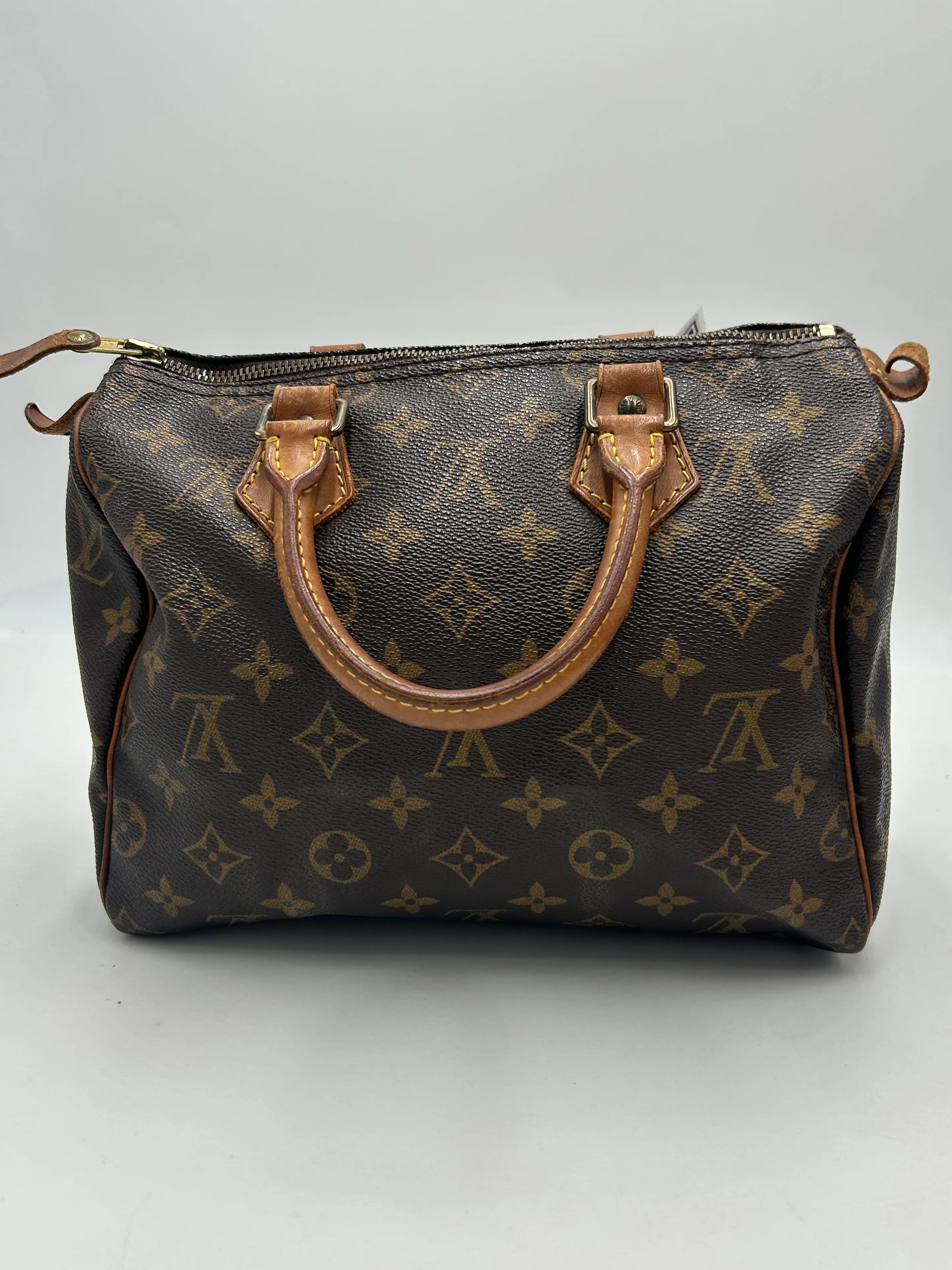Louis Vuitton Speedy Monogram Canvas, Brown, Canvas, Handbag