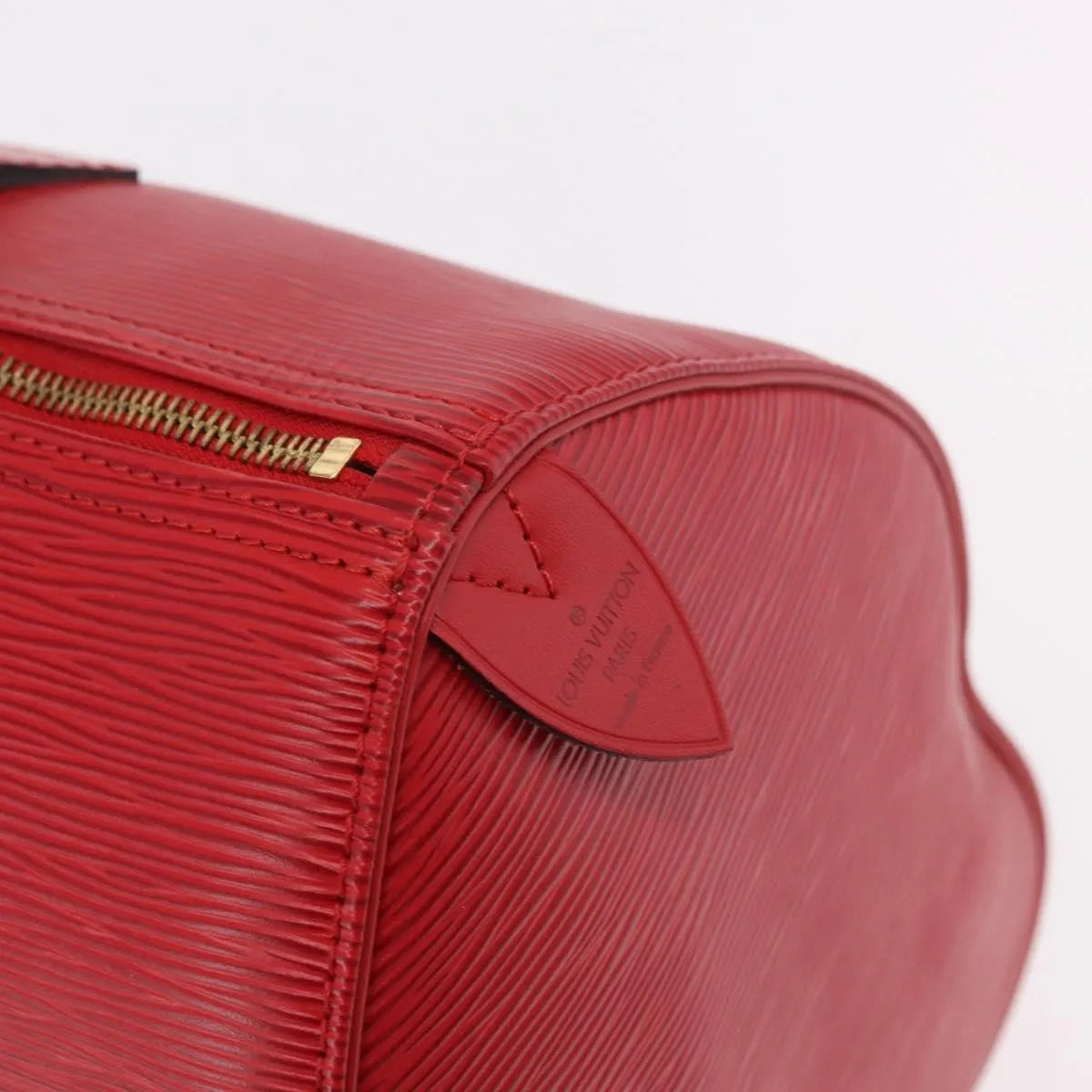 Louis Vuitton Speedy Epi Leather, Red, Leather, Handbag
