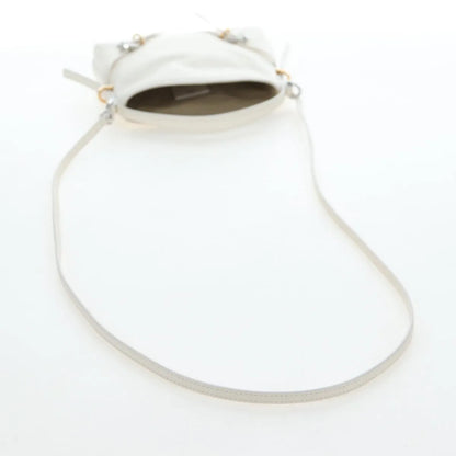 Givenchy Voyou Leather, White, Leather, Shoulder Bag