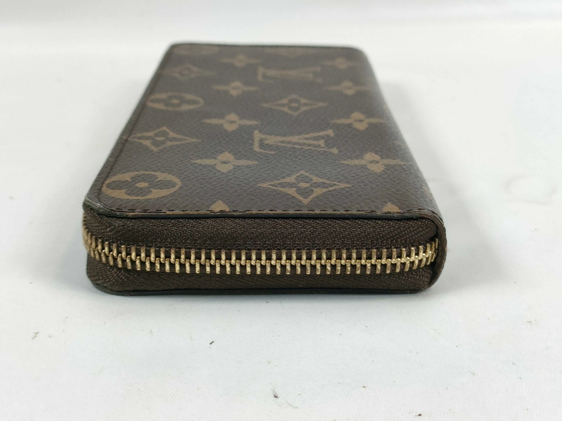Louis Vuitton Clemence Monogram Canvas, Brown, Canvas, Wallet
