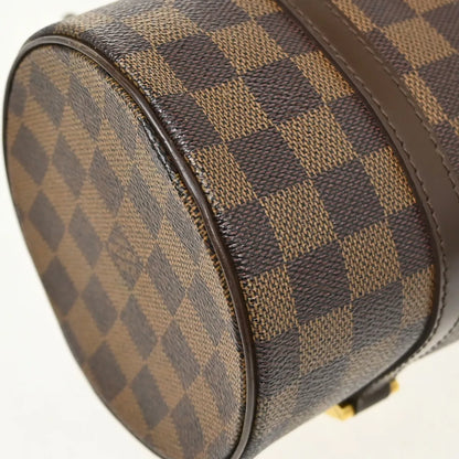 Louis Vuitton Papillon Damier, Brown, Canvas, Handbag