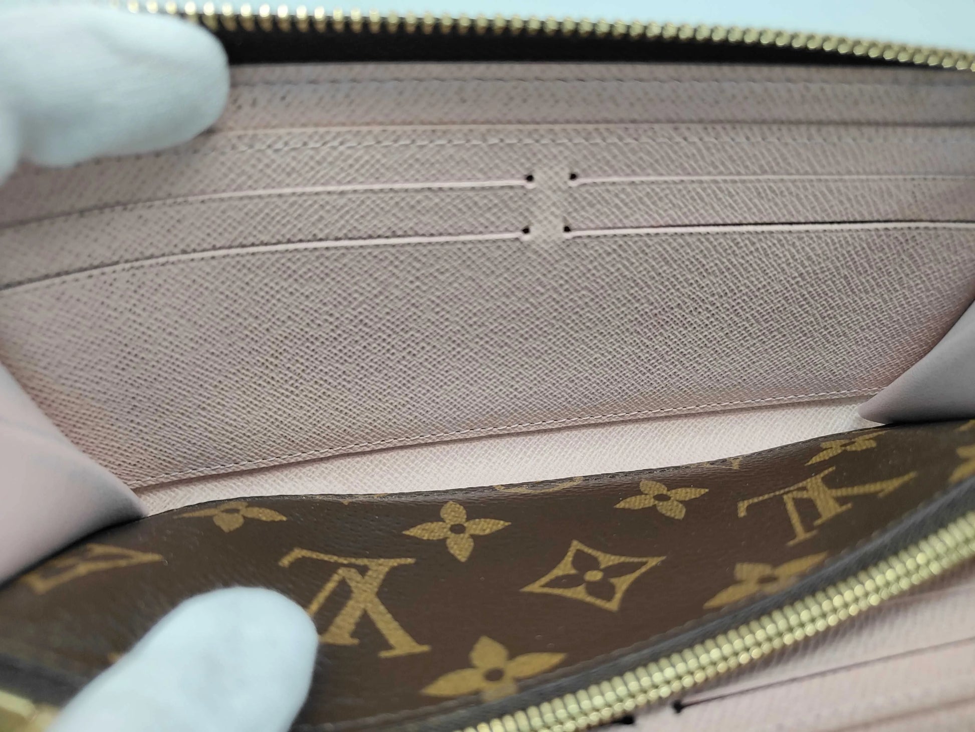Louis Vuitton Zippy Organizer Monogram Canvas, Pink, Canvas, Wallet