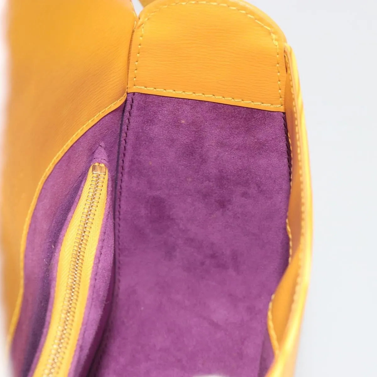 Louis Vuitton Buci Epi Leather, Yellow, Leather, Shoulder Bag