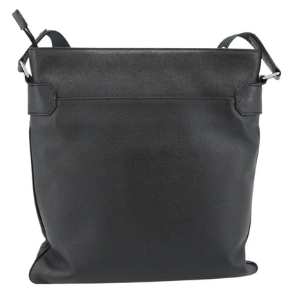 Louis Vuitton Sasha Taiga Leather, Gray, Leather, Shoulder Bag