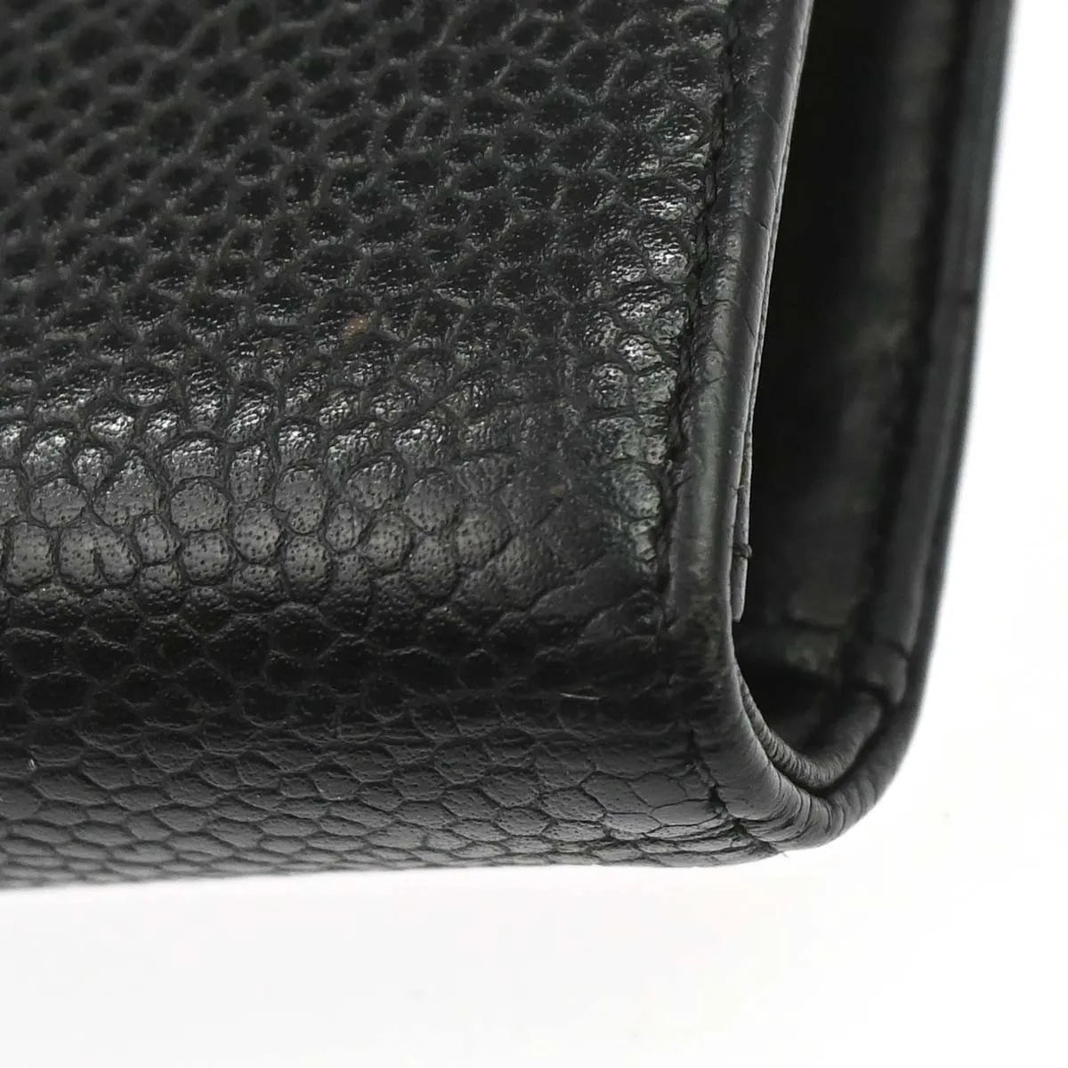 Chanel Timeless CC French Caviar, Black, Leather, Wallet