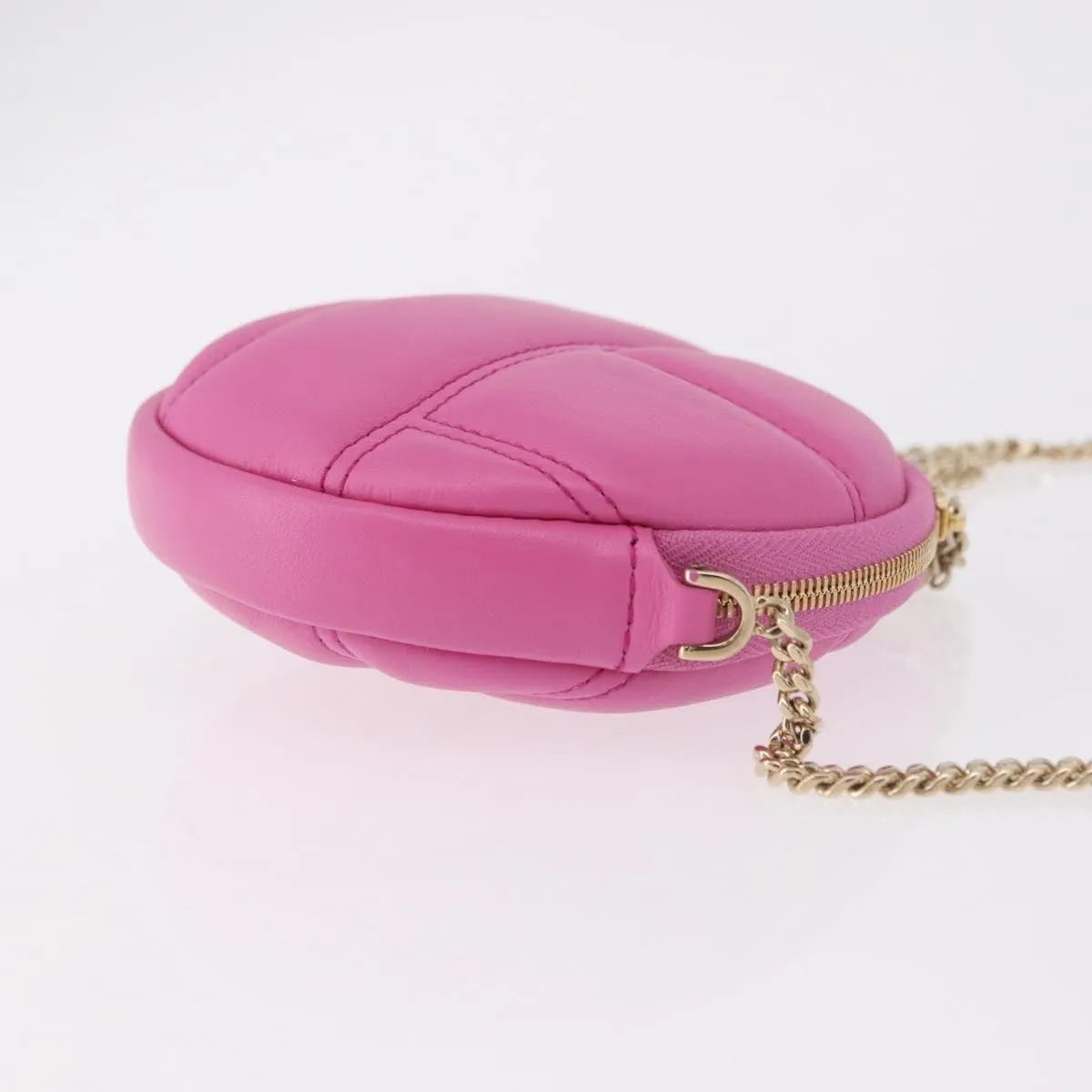Bvlgari Shoulder Leather, Pink, Leather, Shoulder Bag