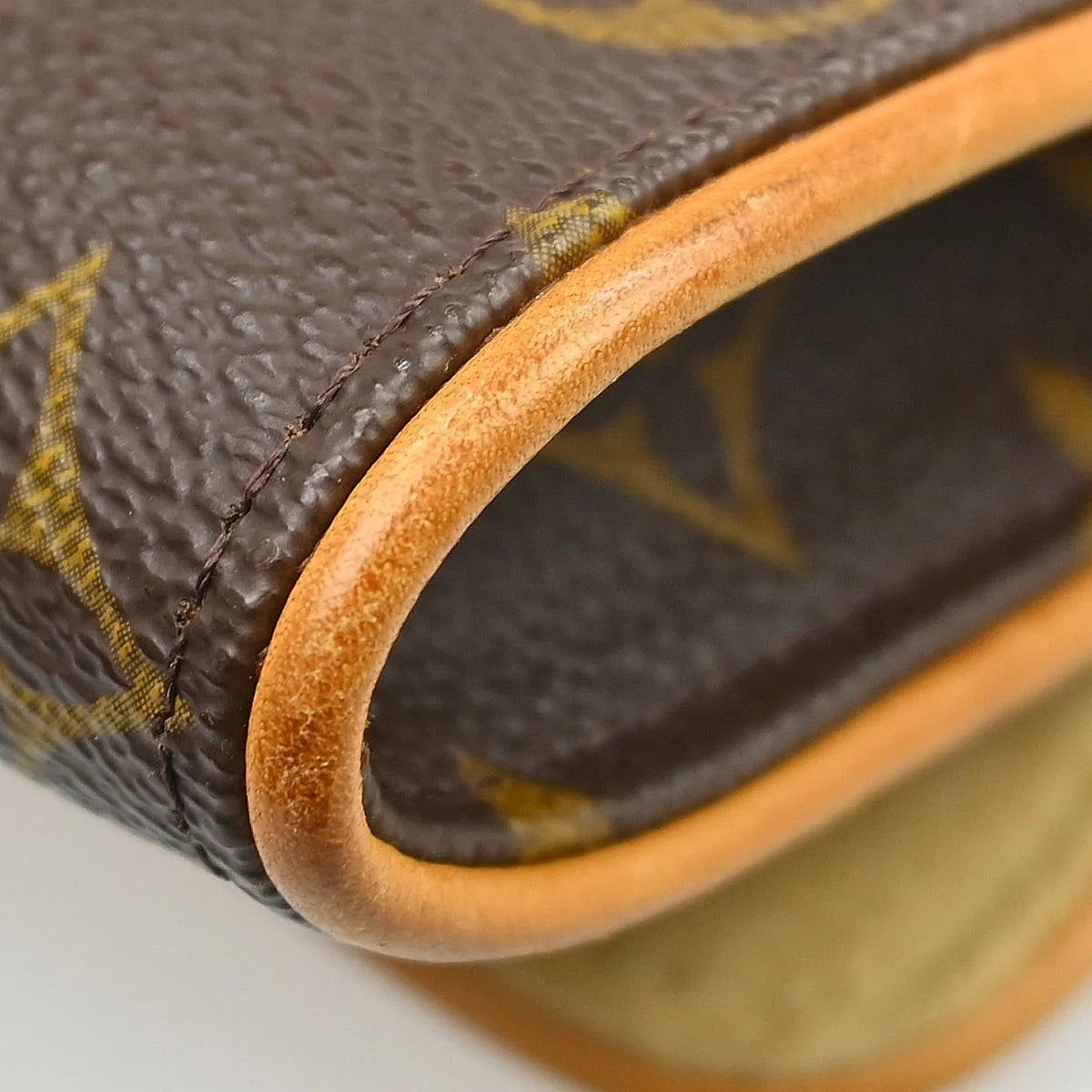Louis Vuitton Twin Monogram Canvas, Brown, Canvas, Clutch