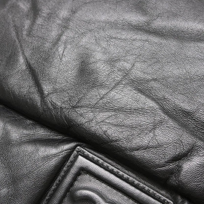 Chanel Coco Cocoon Reversible Tote Quilted Lambskin, Black, Leather, Tote Bag
