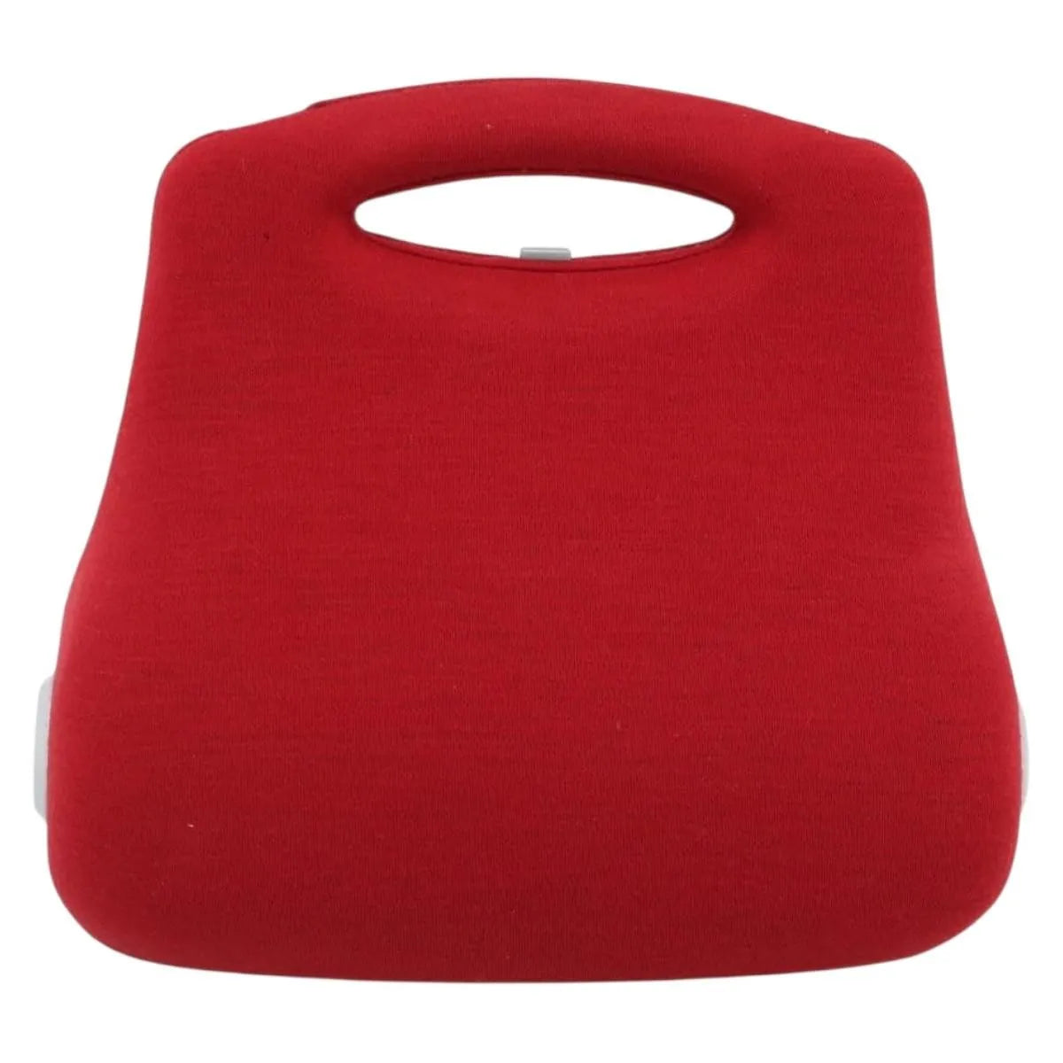 Chanel Vintage Millennium Waist Tweed, Red, Cotton, Handbag