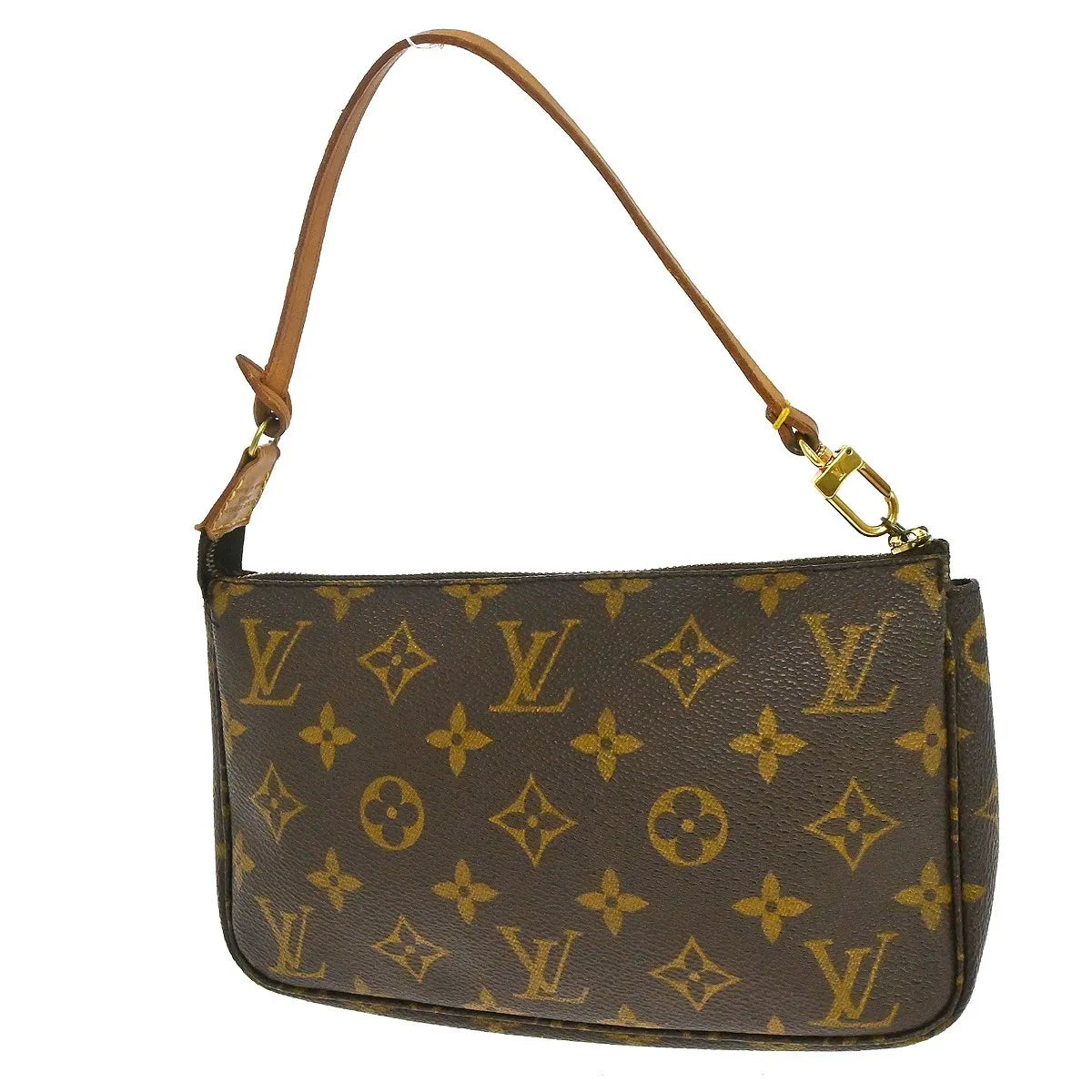 Louis Vuitton Pochette Accessoires NM Monogram Canvas, Brown, Canvas, Clutch