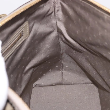 Louis Vuitton Suhali Lockit Leather, Gray, Leather, Handbag