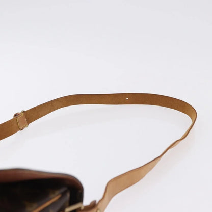 Louis Vuitton Cartouchiere Monogram, Brown, Canvas, Shoulder Bag
