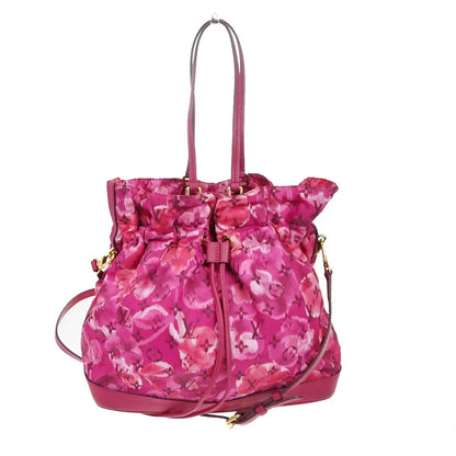 Louis Vuitton Noefull Ikat Nylon, Pink, Nylon, Shoulder Bag