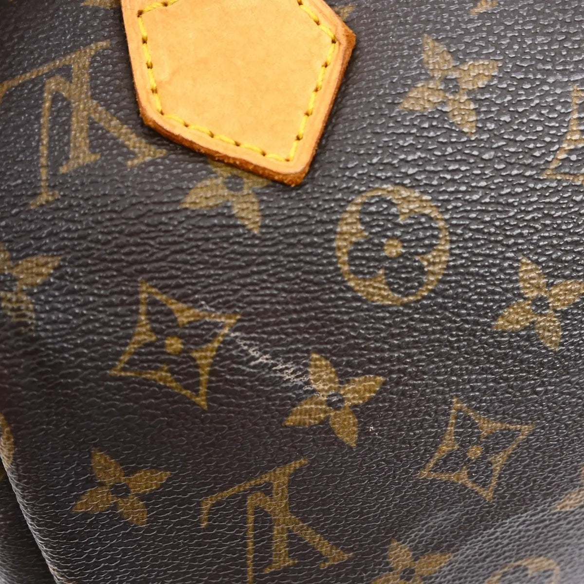 Louis Vuitton Speedy Monogram, Brown, Canvas, Handbag
