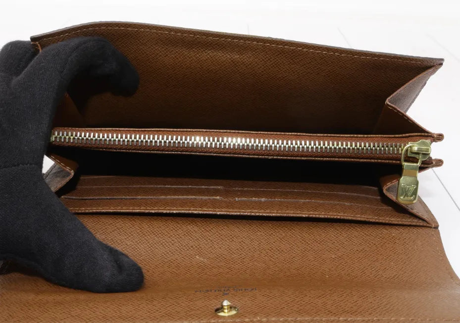 Louis Vuitton Monogramissime Monogram Canvas and Exotics, Brown, Canvas, Wallet