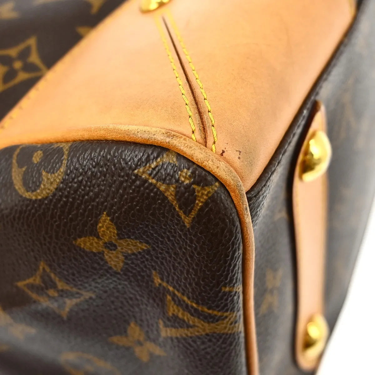 Louis Vuitton Retiro Monogram Canvas, Brown, Canvas, Handbag