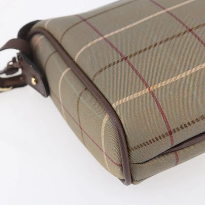 Burberry Nova check Pochette Canvas, Beige, Canvas, Clutch