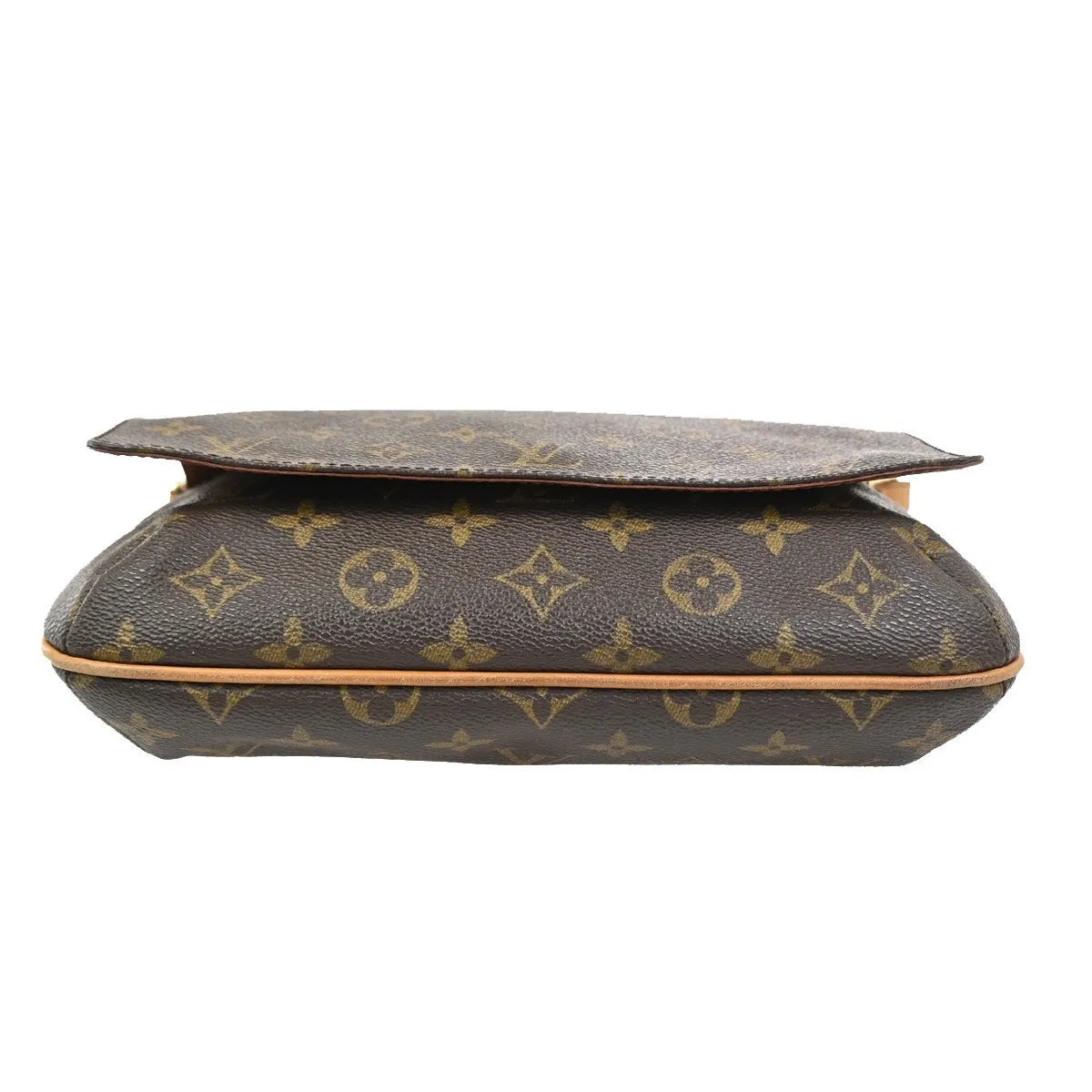Louis Vuitton Musette Tango Monogram Canvas, Brown, Leather, Shoulder Bag