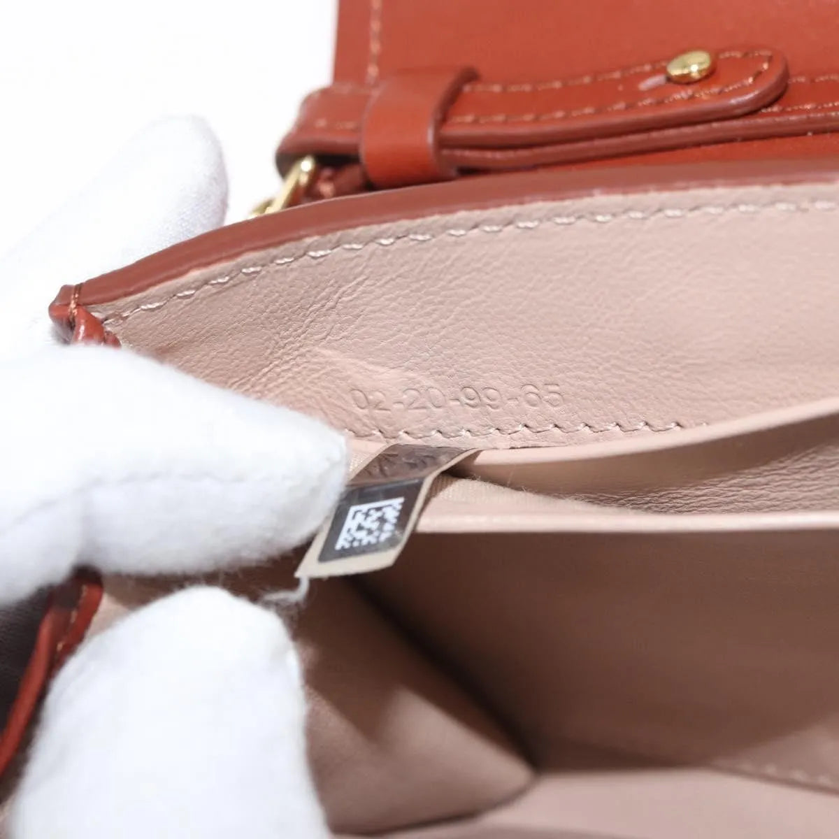 Chloe Aby Chain Leather, Brown, Leather, Shoulder Bag