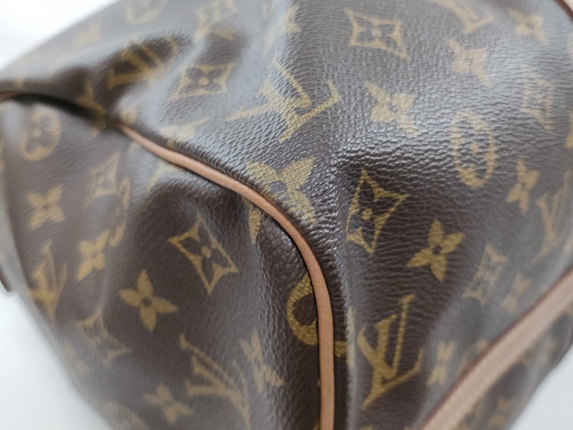 Louis Vuitton Keepall Bandouliere Monogram Canvas, Brown, Canvas, Travel Bag