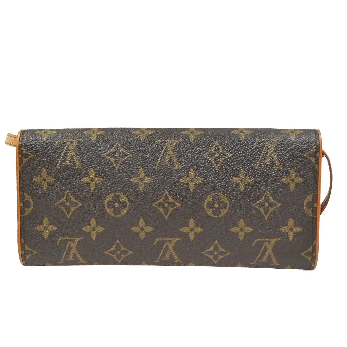 Louis Vuitton Twin Monogram Canvas, Brown, Canvas, Clutch