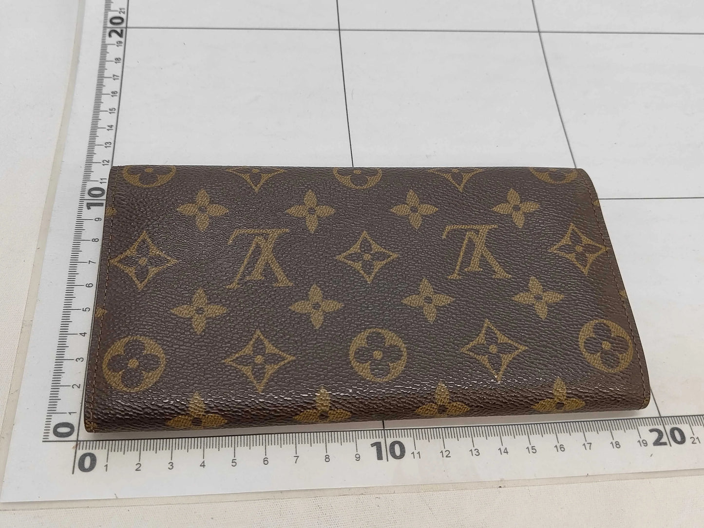 Louis Vuitton Porte Tresor International Monogram Canvas, Brown, Canvas, Wallet