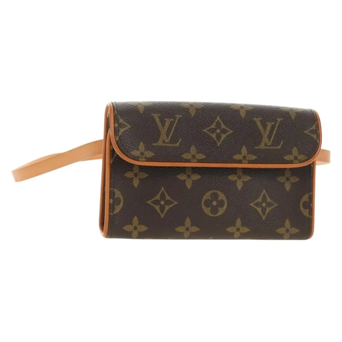 Louis Vuitton Florentine Waist Monogram Canvas, Brown, Canvas, Clutch