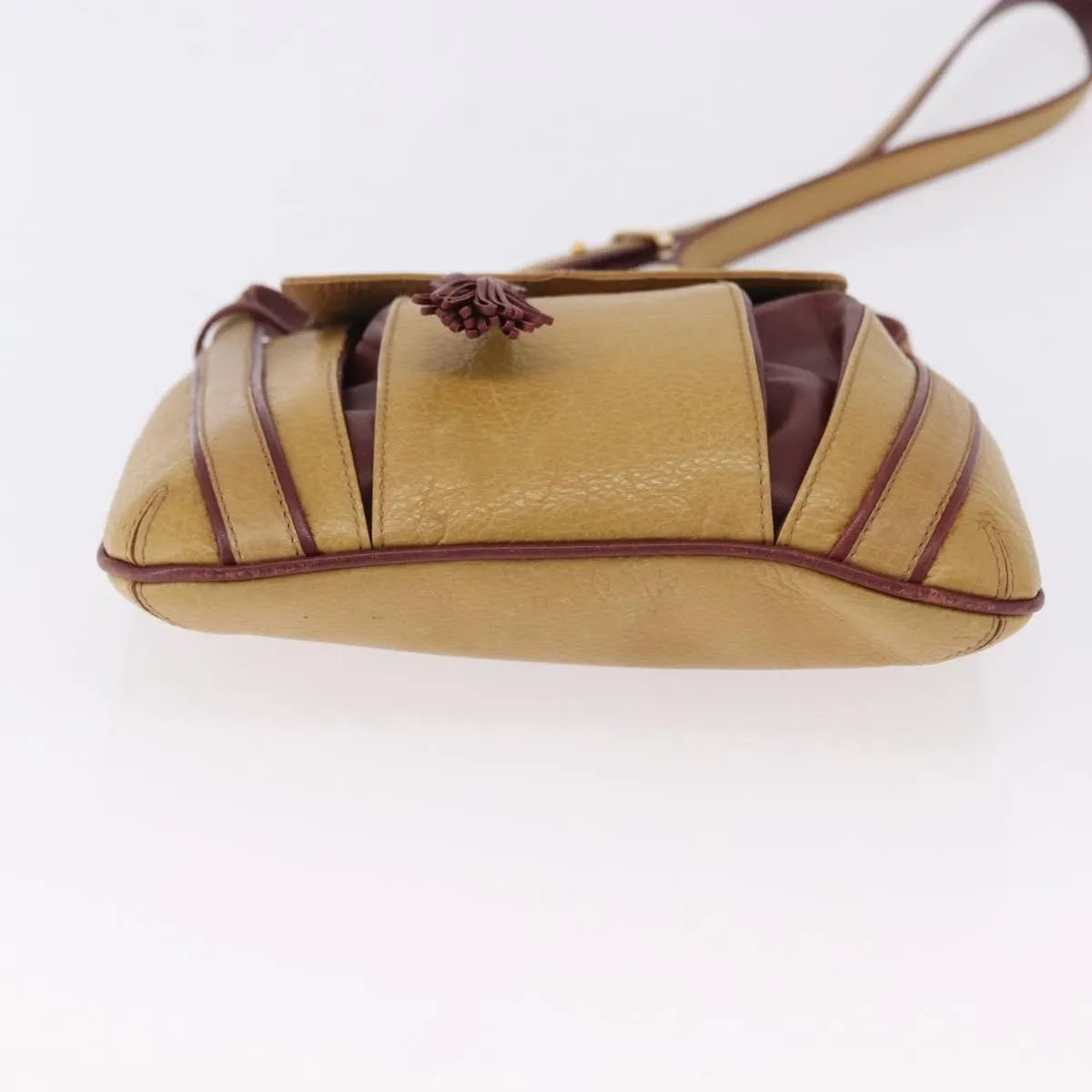 Cartier Tasseled Must de Cartier Leather, Brown, Leather, Shoulder Bag