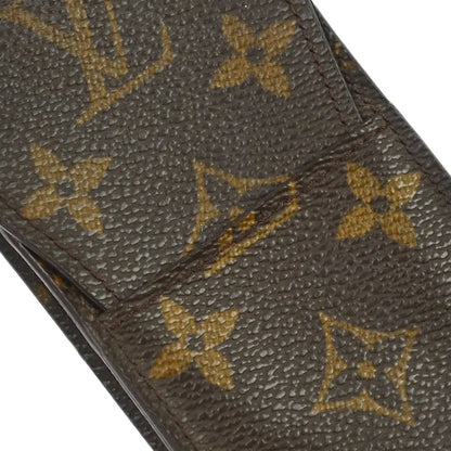 Louis Vuitton Cigarette Case Monogram Canvas, Brown, Canvas, Clutch