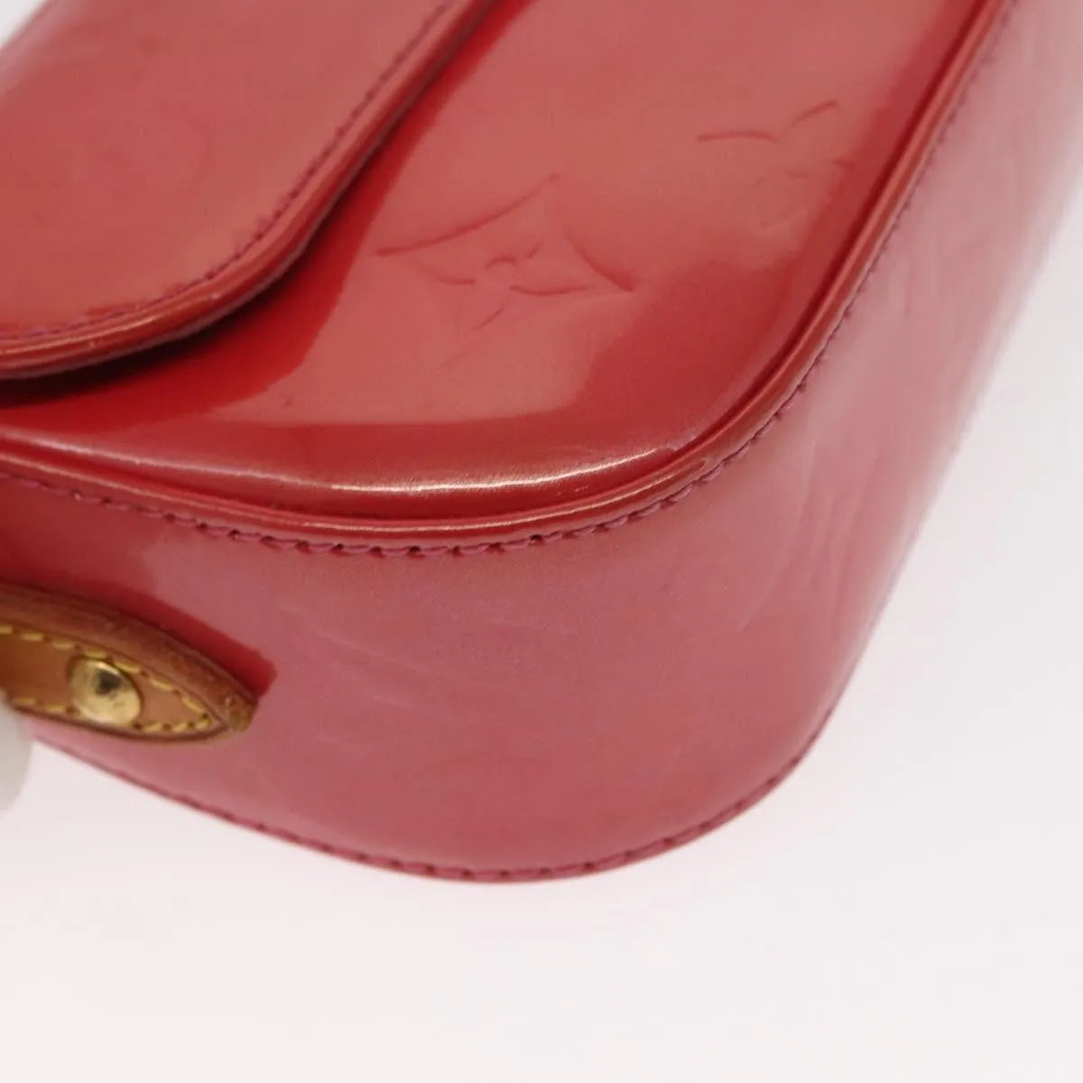 Louis Vuitton Malibu Street Monogram Vernis, Pink, Patent Leather, Handbag