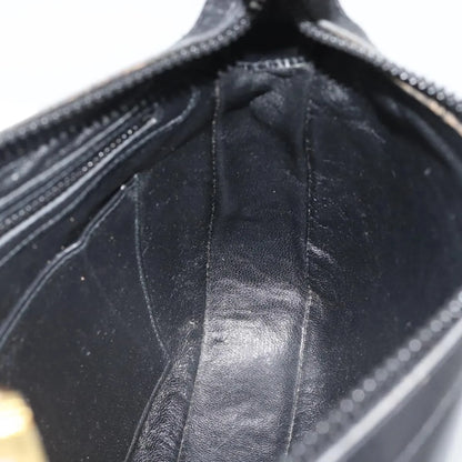 Gucci Vintage Horsebit Leather, Black, Leather, Shoulder Bag