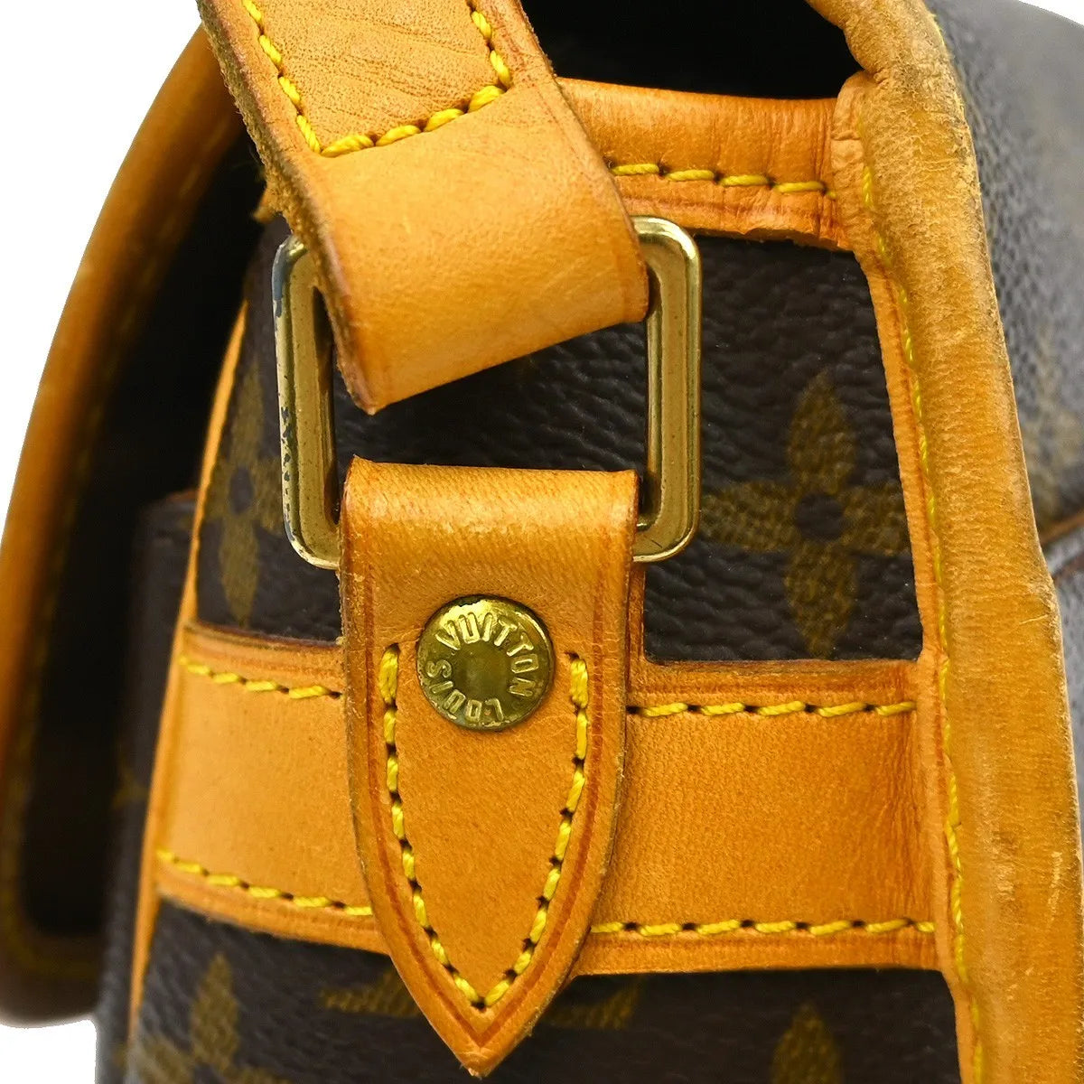 Louis Vuitton Sologne Monogram, Brown, Canvas, Shoulder Bag