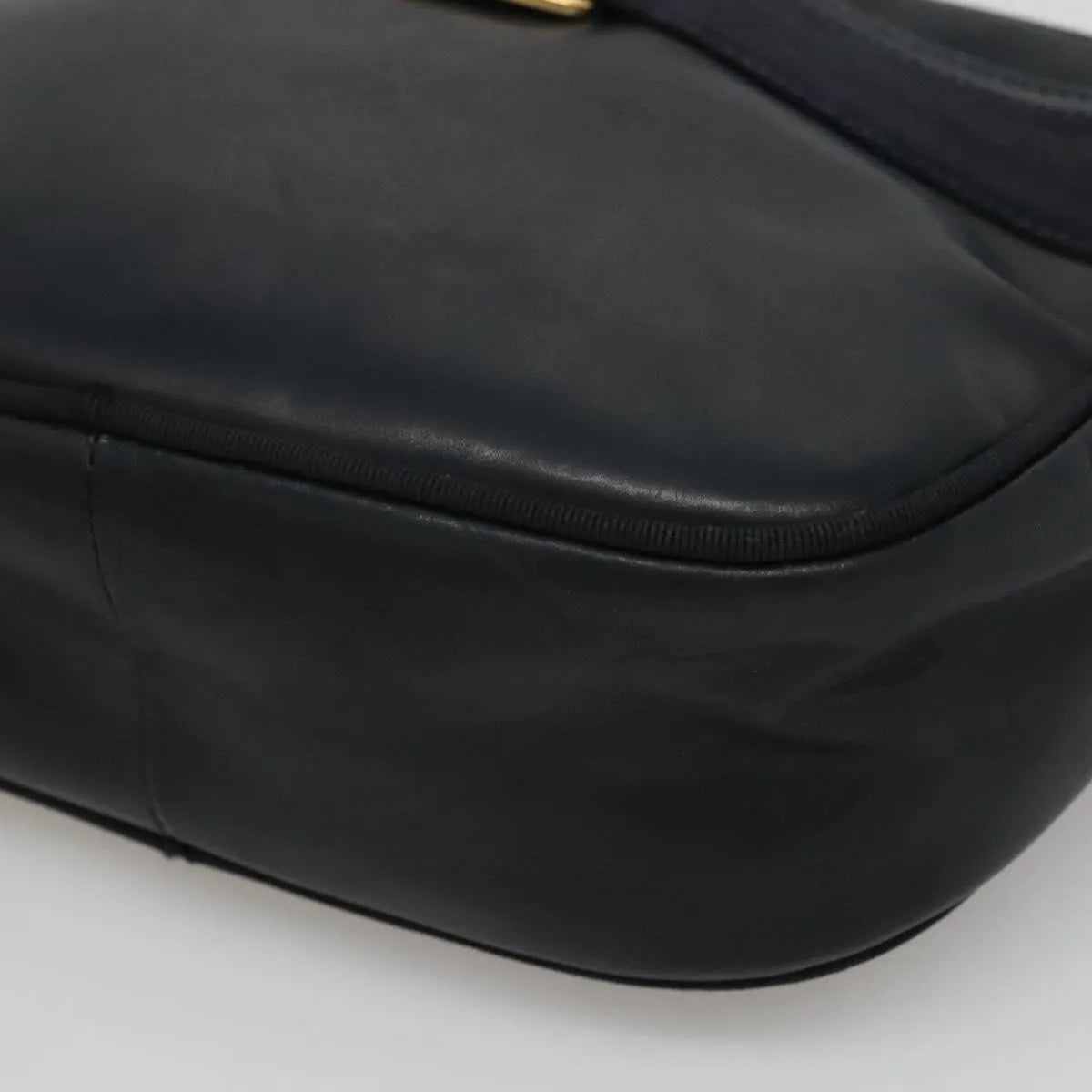 Salvatore Ferragamo Vara Bow camera Leather, Navy, Leather, Shoulder Bag