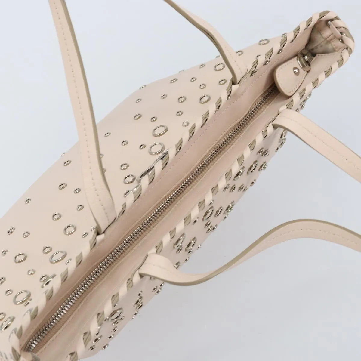 Salvatore Ferragamo Gancini Leather, Pink, Leather, Handbag