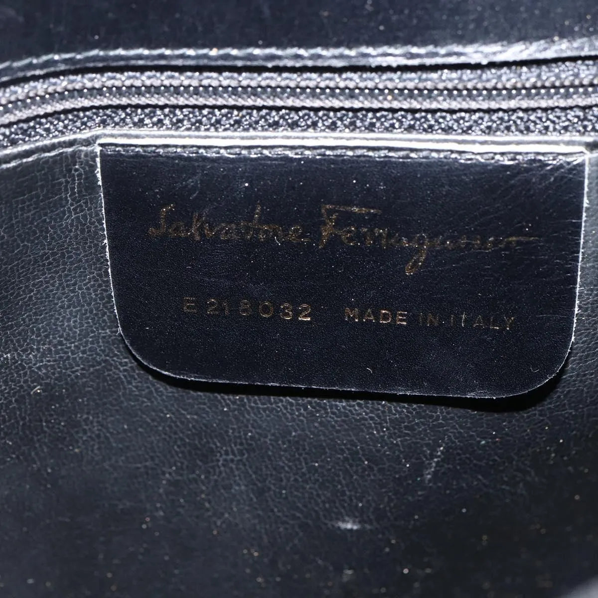 Salvatore Ferragamo Flap Shoulder Patent leather, Black, Patent Leather, Shoulder Bag