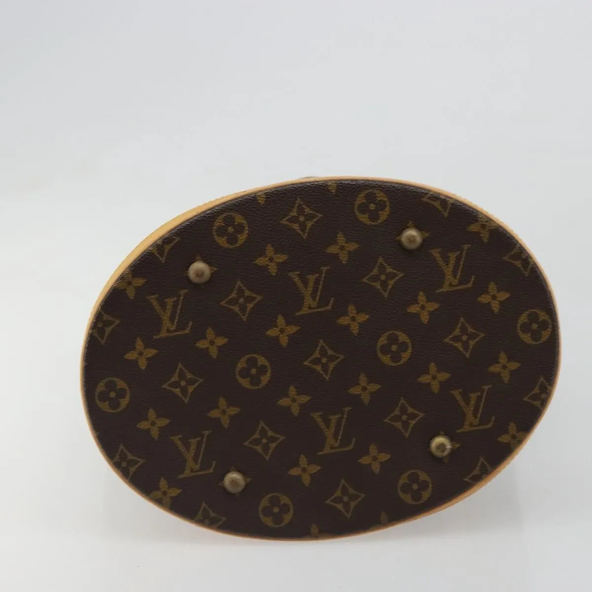 Louis Vuitton Bucket Monogram Canvas, Brown, Canvas, Tote Bag