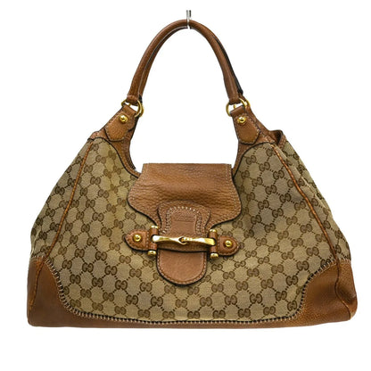 Gucci New Pelham Tote GG Canvas, Beige, Canvas, Handbag