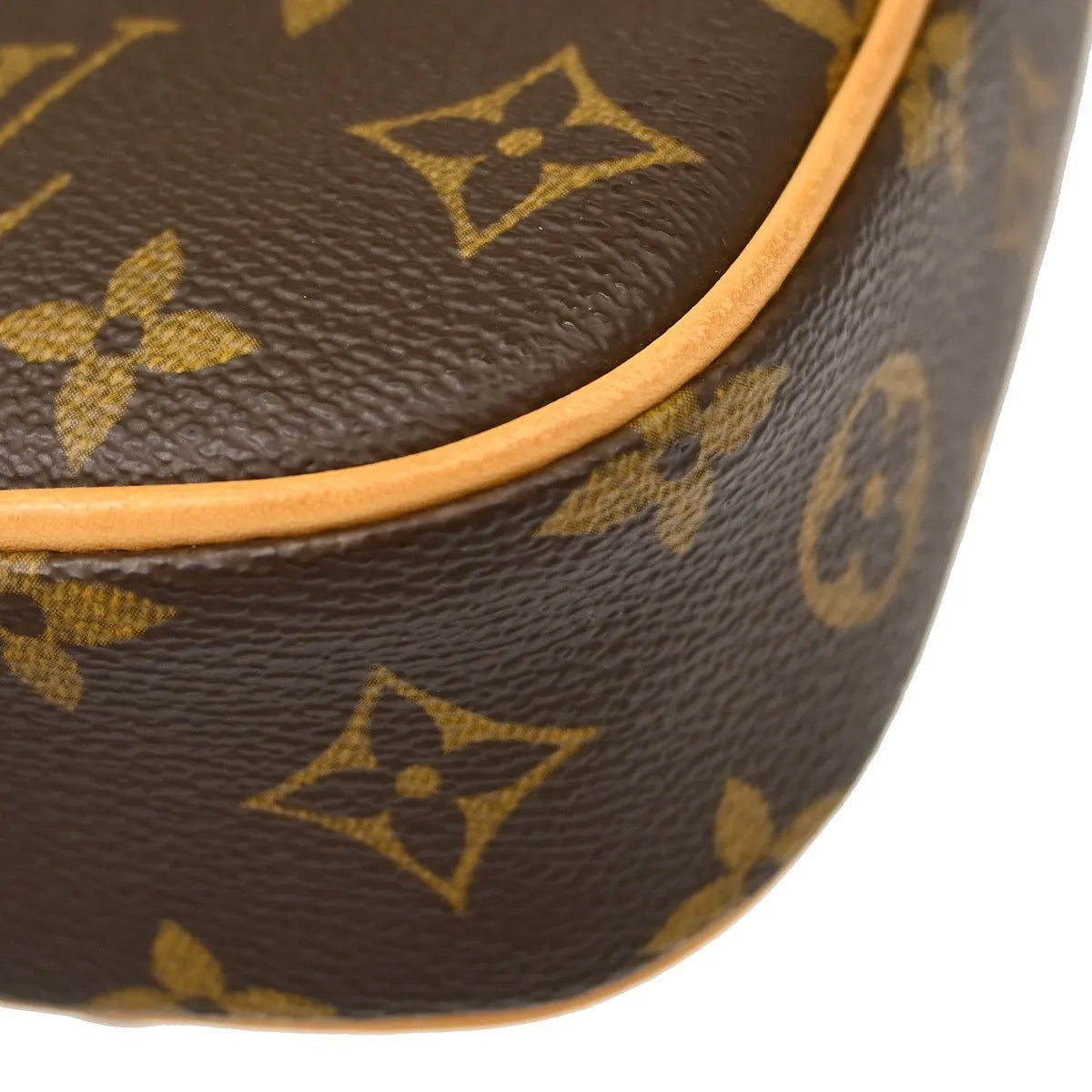 Louis Vuitton Pochette Gange Monogram Canvas, Brown, Canvas, Clutch