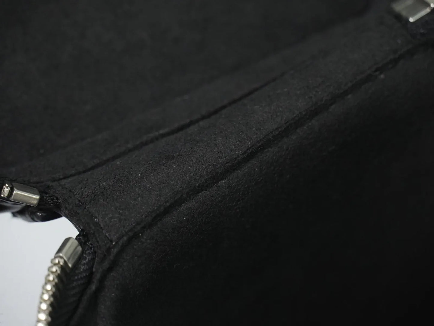 Louis Vuitton Cannes Epi, Black, Leather, Handbag
