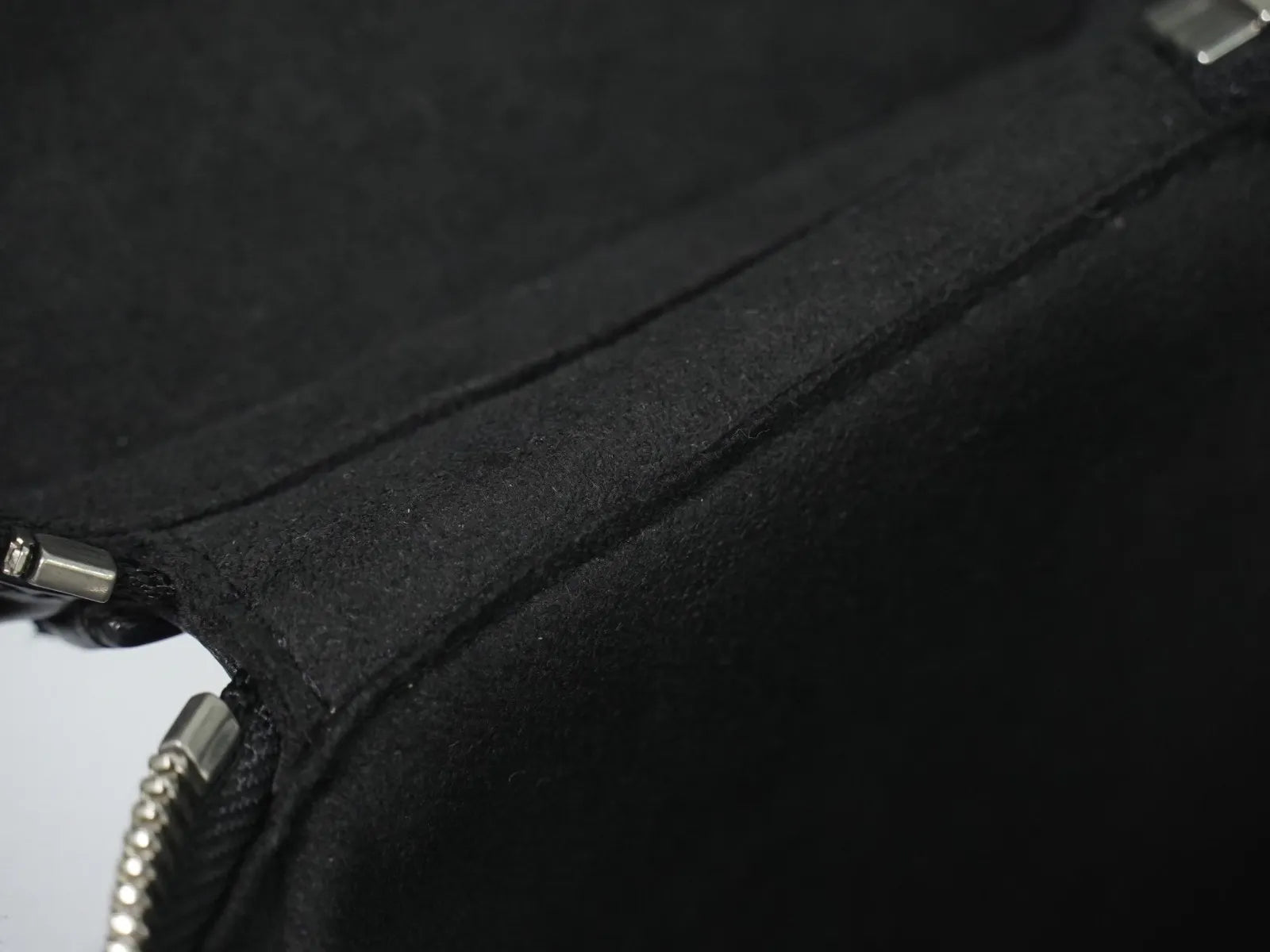 Louis Vuitton Cannes Epi, Black, Leather, Handbag