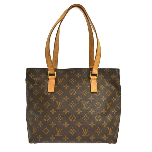 Louis Vuitton Cabas Mezzo Monogram Canvas, Brown, Canvas, Tote Bag
