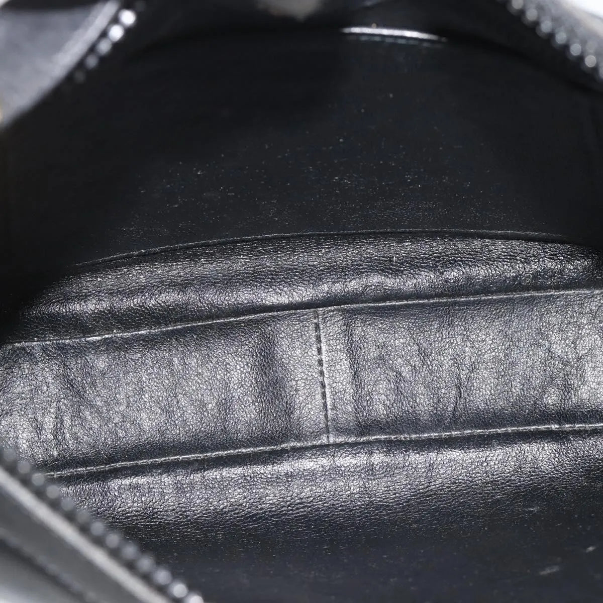 Gucci Vintage Horsebit Leather, Black, Leather, Shoulder Bag