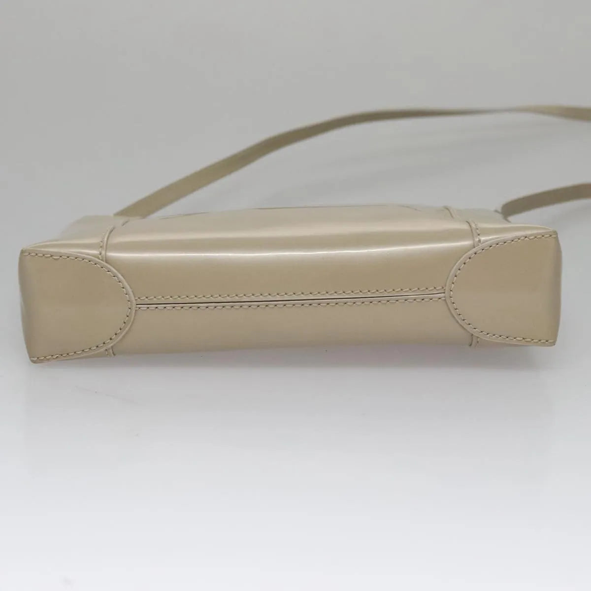 Christian Dior Shoulder Patent leather, Beige, Patent Leather, Shoulder Bag