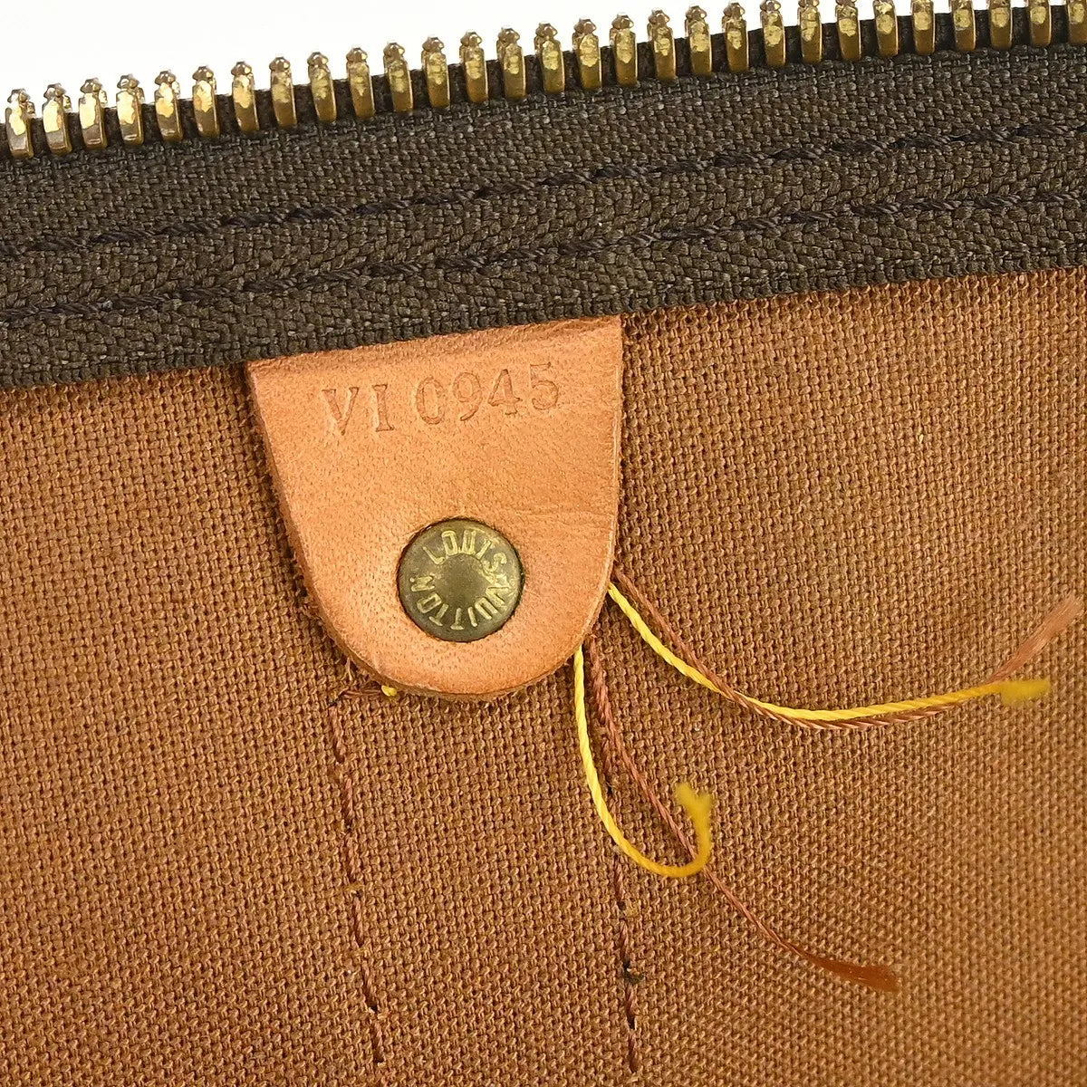 Louis Vuitton Keepall Bandoulière Monogram, Brown, Canvas, Travel Bag