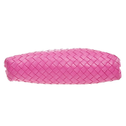 Bottega Veneta Nodini Intrecciato Nappa, Pink, Leather, Shoulder Bag