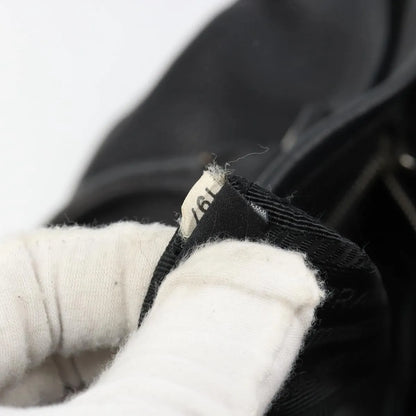 Prada Top Handle Tote Leather, Black, Leather, Tote Bag