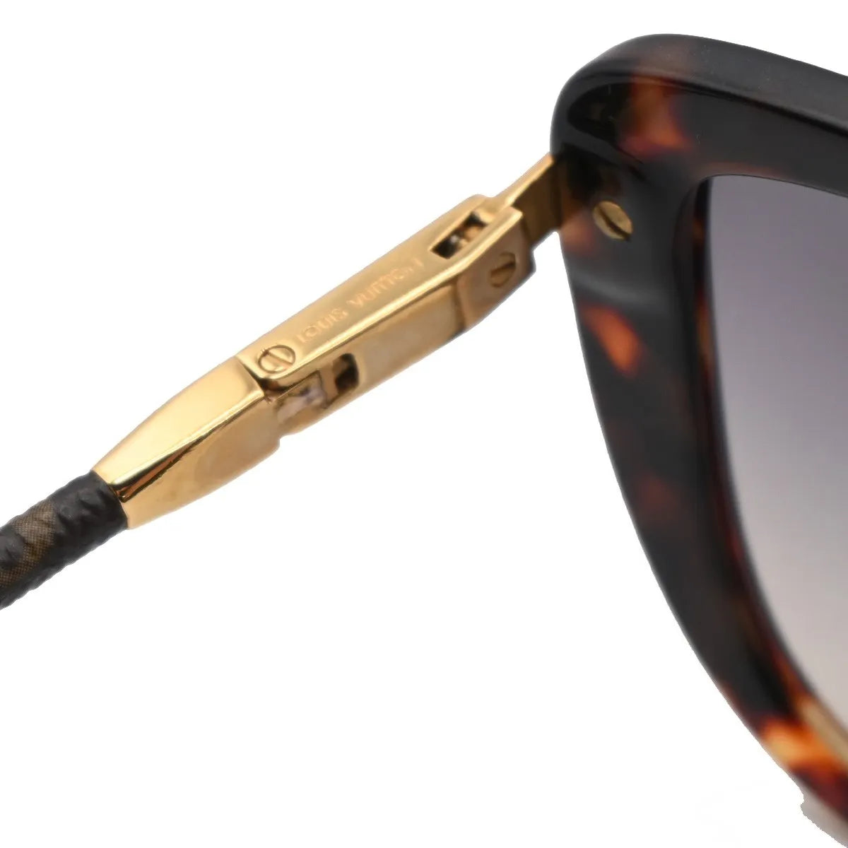 Louis Vuitton Charlotte Plastic, Brown, Plastic, Sunglasses