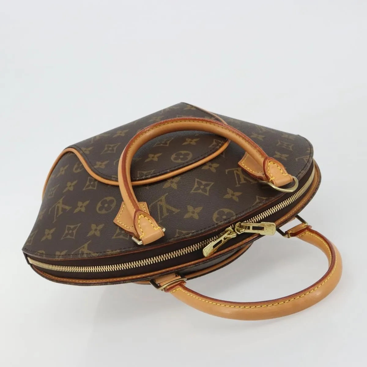 Louis Vuitton Ellipse Monogram Canvas, Brown, Canvas, Handbag