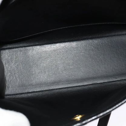 Christian Dior Vintage Leather, Black, Leather, Handbag
